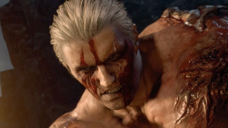 Mutated Krauser scowl