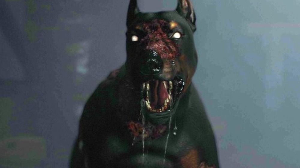 Resident Evil 2 zombie dog