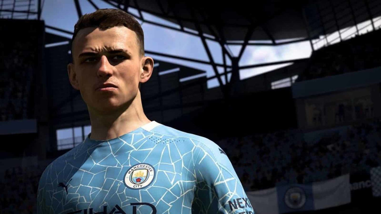 FIFA 22 Phil Foden angry