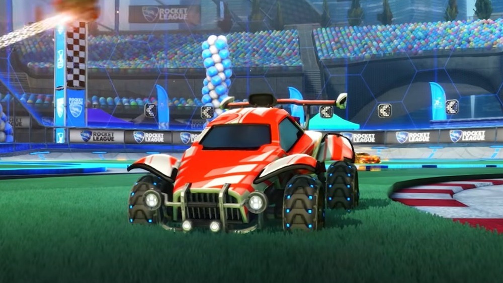 Rocket League Red Car