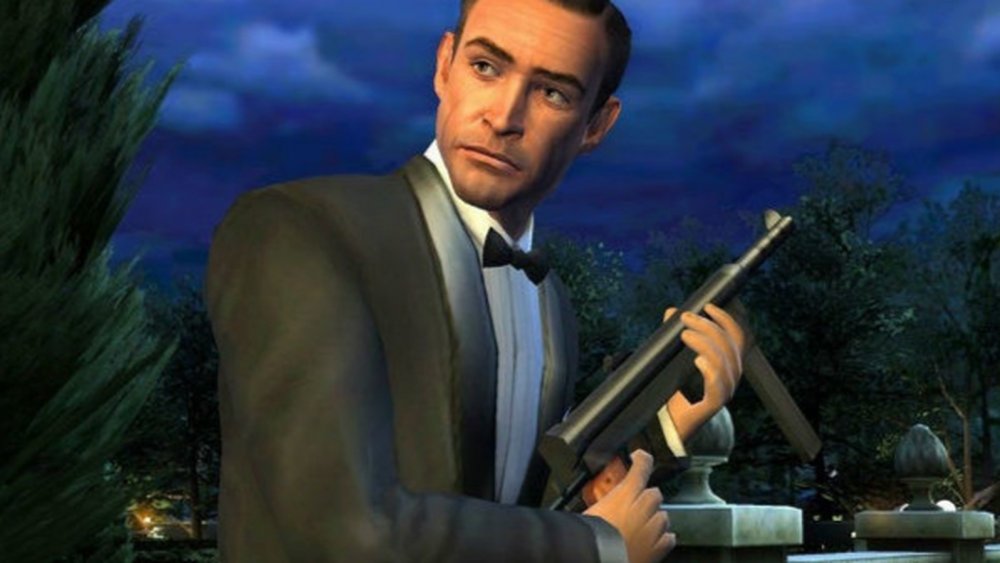 Sean Connery as James Bond in the From Russia with Love video game
