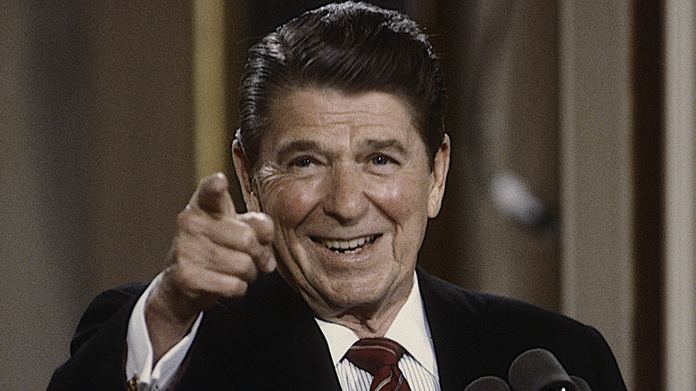 Reagan points