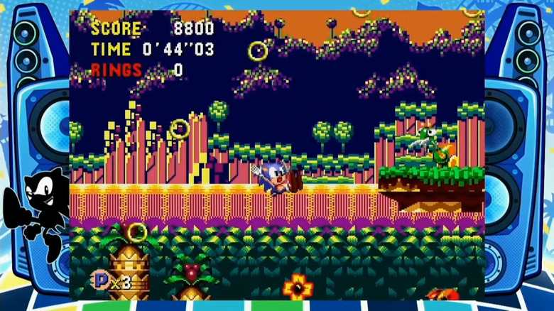 Sonic Mega Drive gameplay