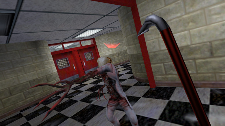 Screenshot of Half-Life headcrab zombie