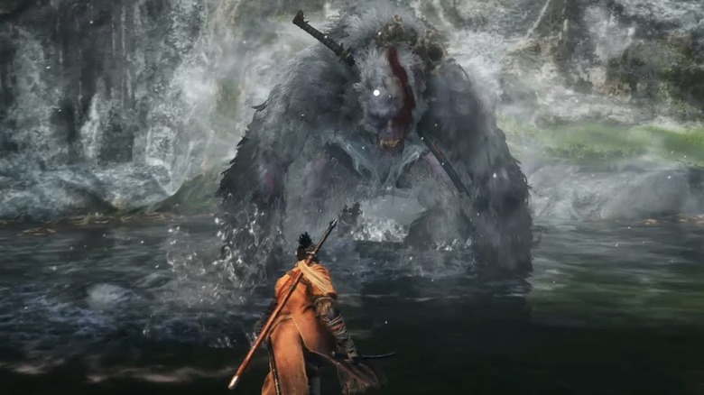 Sekiro screenshot Guardian Ape