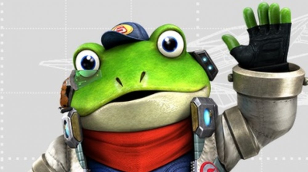 Slippy Toad from Star Fox 64