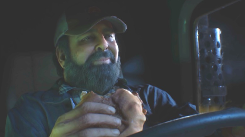 The burger man truck driver Resident Evil 2 remake