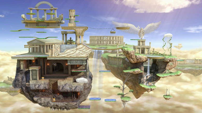 Palutena's Temple in Super Smash Bros. Ultimate