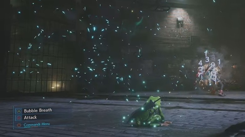 Final fantasy 7 remake cloud frog