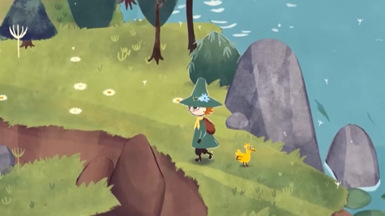 Snufkin and bird friend