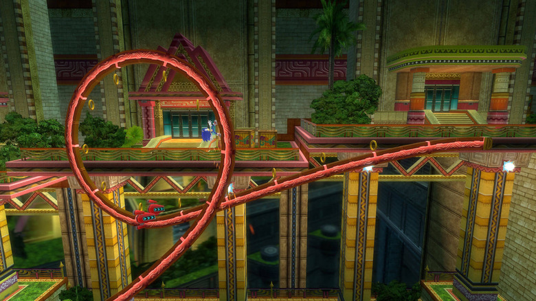 two-dimensional area in Sonic Colors: Ultimate