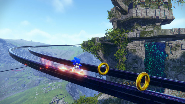 Sonic grinding rail in Frontiers
