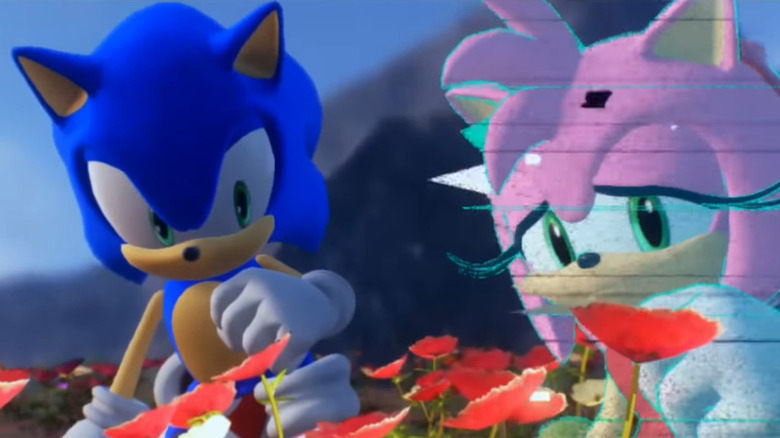 Sonic and Amy in Frontiers