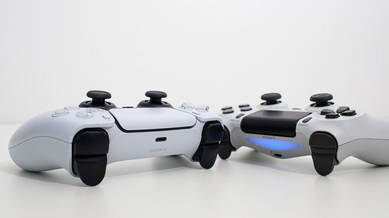 DualShock and DualSense controllers