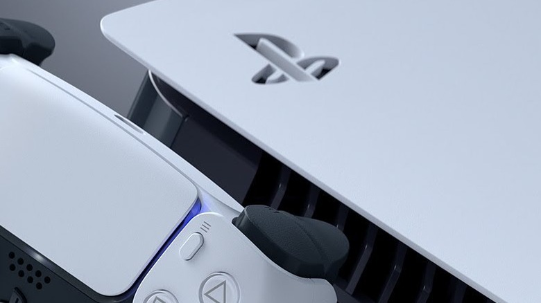 PS5 DualSense closeup