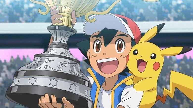Ash Pikachu trophy
