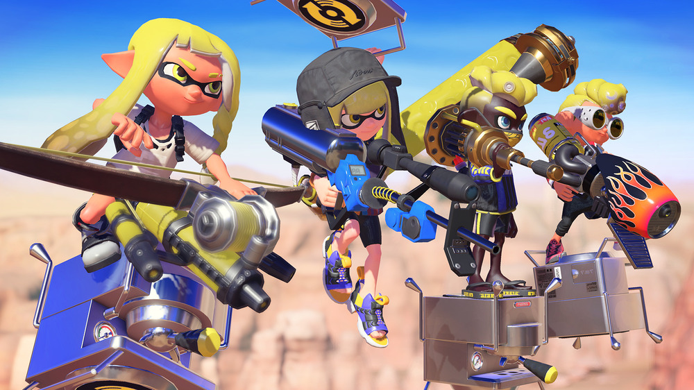 Splatoon 3 characters launch