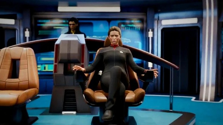 Star Trek Resurgence captain in chair