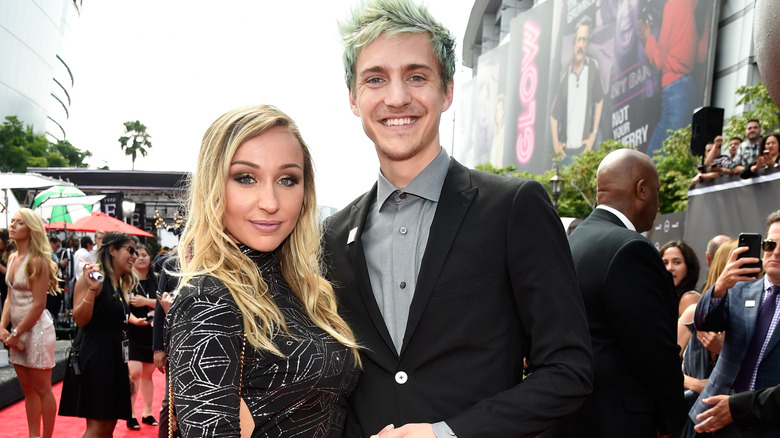 Ninja and Jessica red carpet