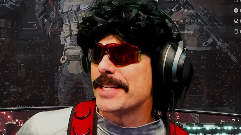 Dr Disrespect grinning