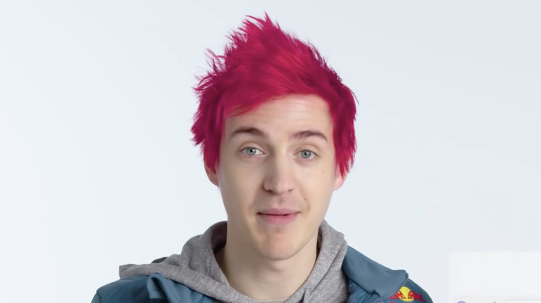 Ninja looking at camera