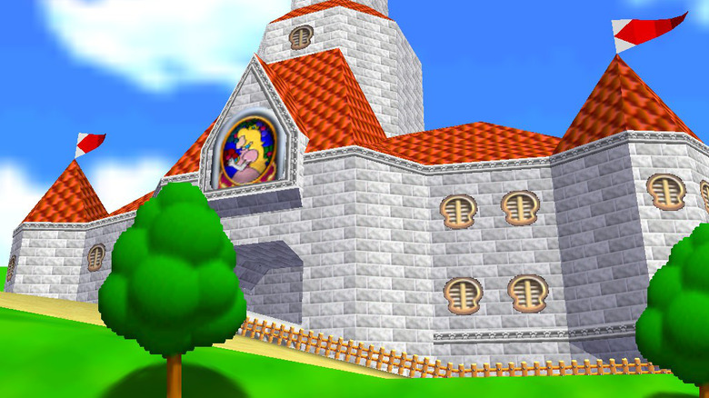 Mario 64 Peach's castle