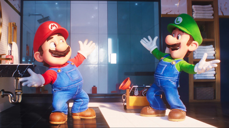 Mario and Luigi plumbing