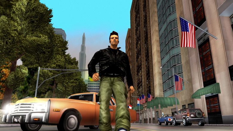 GTA 3 protagonist walking