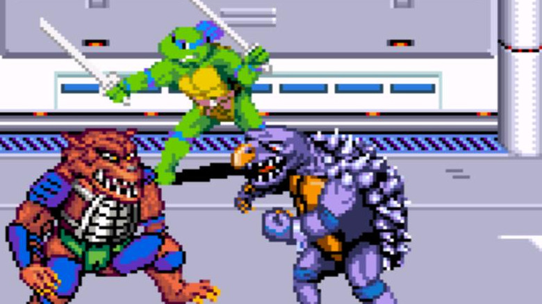 Ninja Turtles classic pose