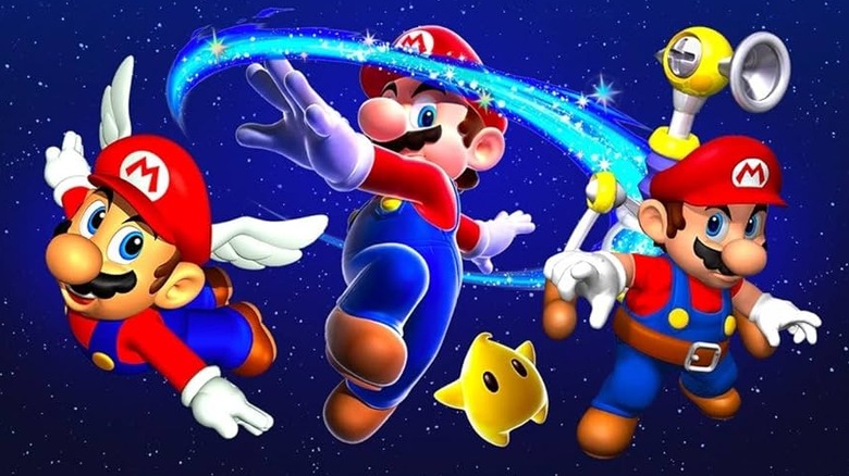 3D Marios power up