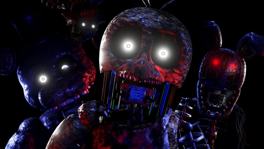 terrifying, game moment, horror game, scary, streamer, pushed, too far, scream, ksi, sidemen, fnaf, five nights at freddy's, fan game, fangame, the joy of creation reborn, jumpscare