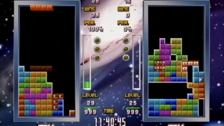 Tetris: The Grandmaster 3 game screen