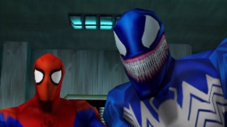 Spider-Man and Venom team up