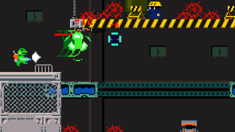 A screenshot of Kero Blaster