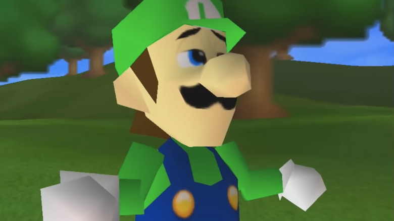Luigi shrugs