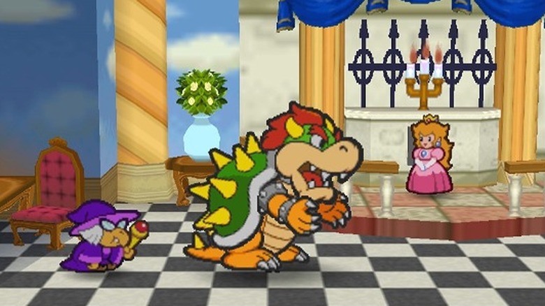 Paper Mario Bowser Fight