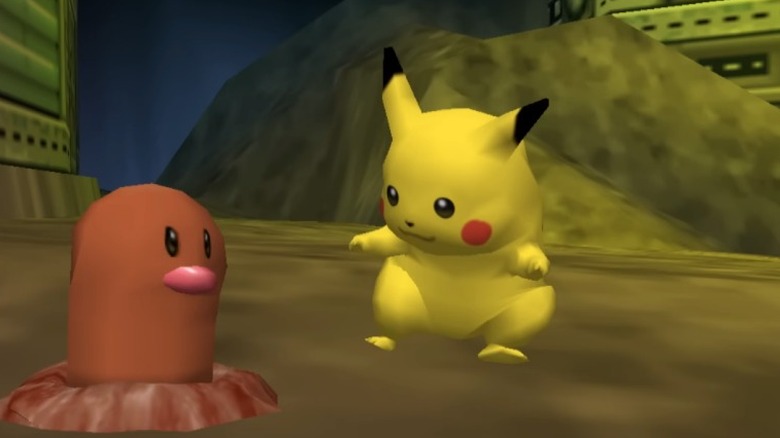 pokemon snap nintendo 64 pikachu diglett