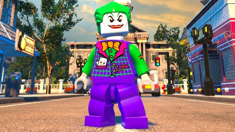 Lego Joker in a suit