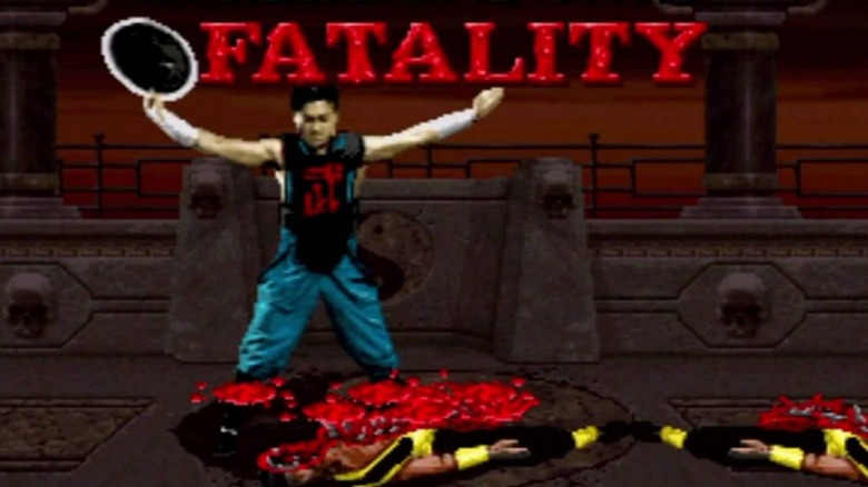 Mortal Kombat II Kung Lao Hat split