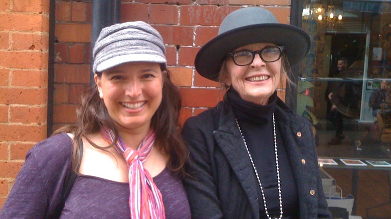 Hellena Taylor with Diane Keaton