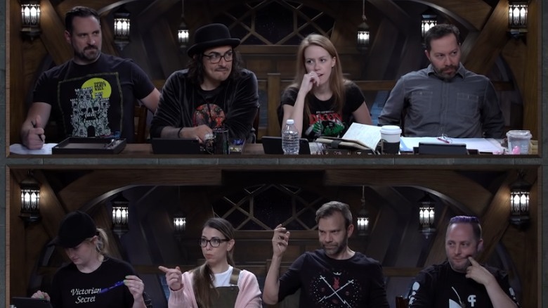 Critical Role members role playing