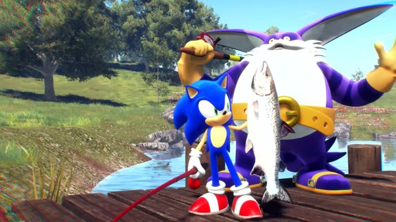 sonic frontiers fishing big the cat