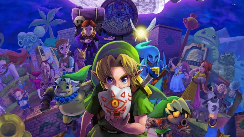 Link with the citizens of Clock Town in Majora's Mask