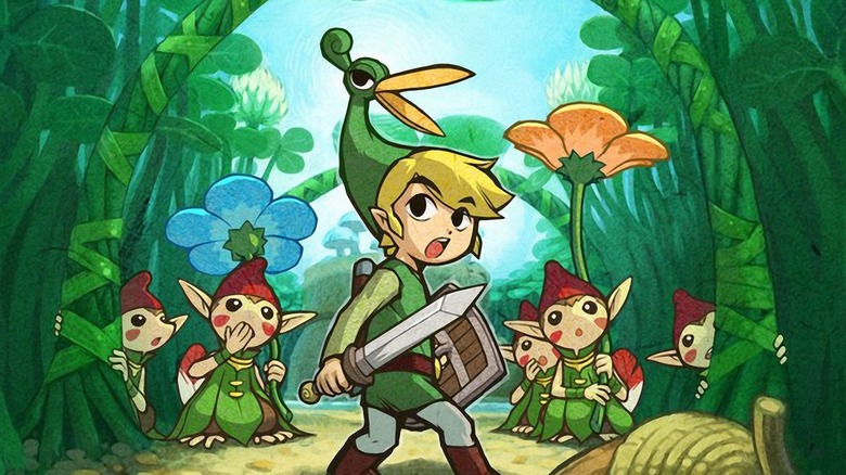 Link with the Minish in The Minish Cap
