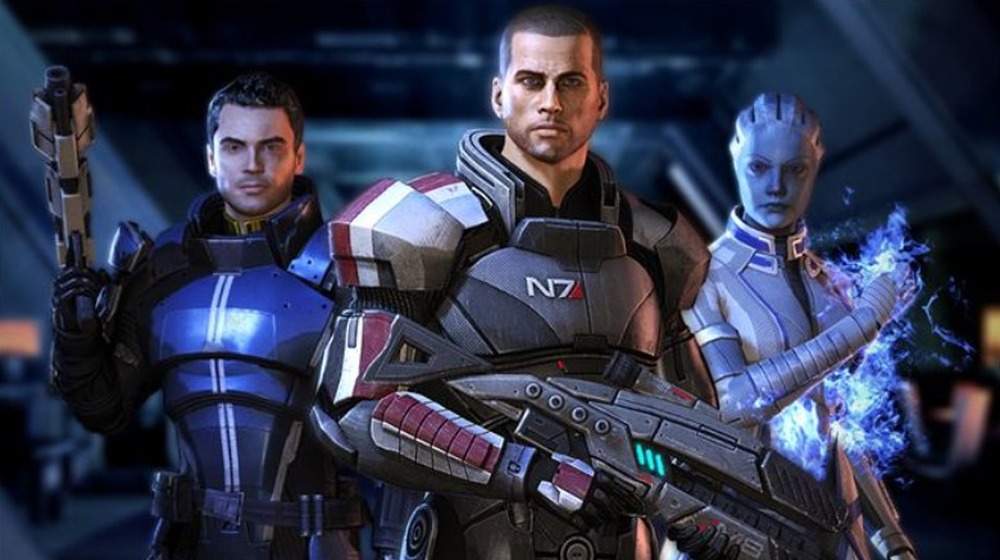 Commander Shepard and crew