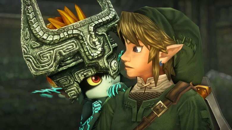 Midna speaks with Link