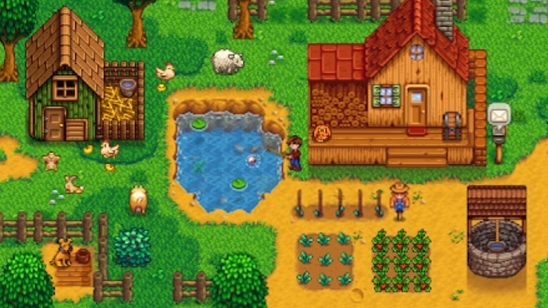 Stardew Valley Quiet Farm Chicken Sheep