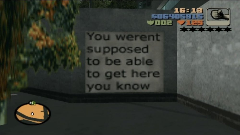 GTA 3 Hidden Sign