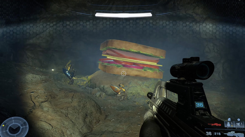 Halo Infinite Cave Sandwich