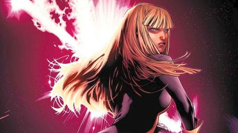 Magik wearing X-Men uniform